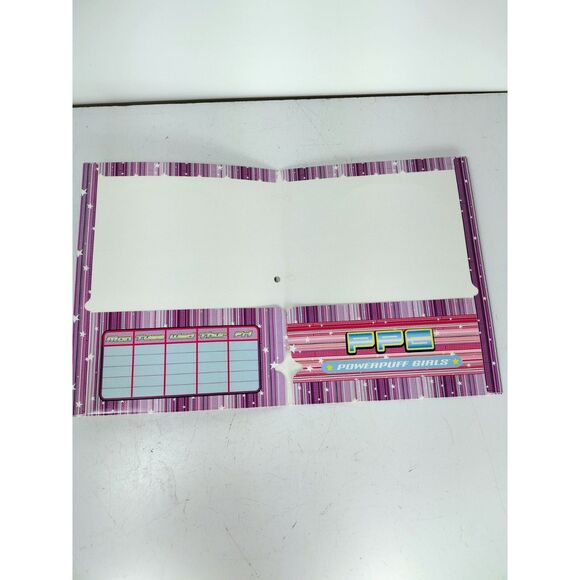 Y2K Powerpuff Girls Blossom Buttercup Bubbles 3 Ring Binder Folder Lot of 4 - Picture 7 of 12
